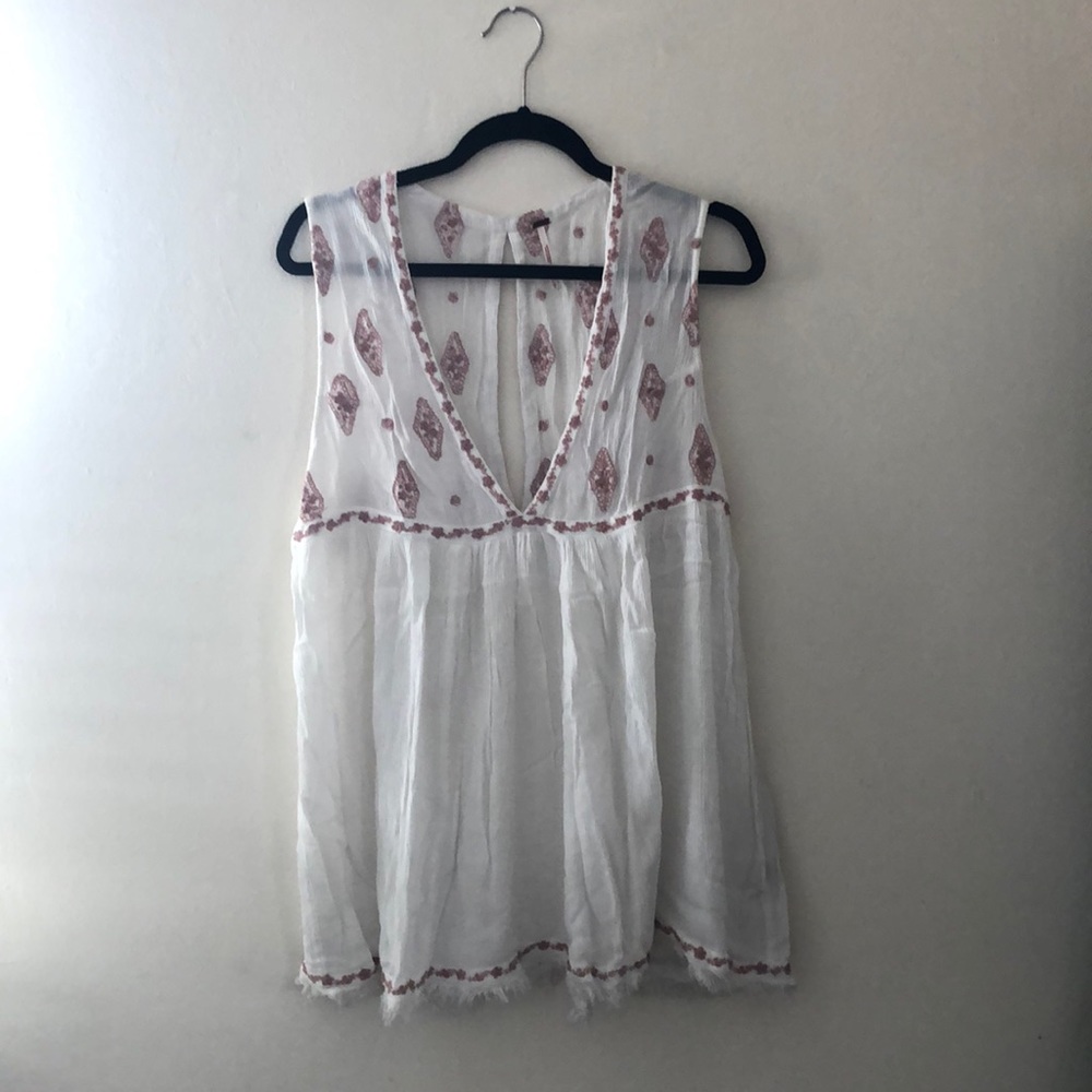 Free people tank top blouse